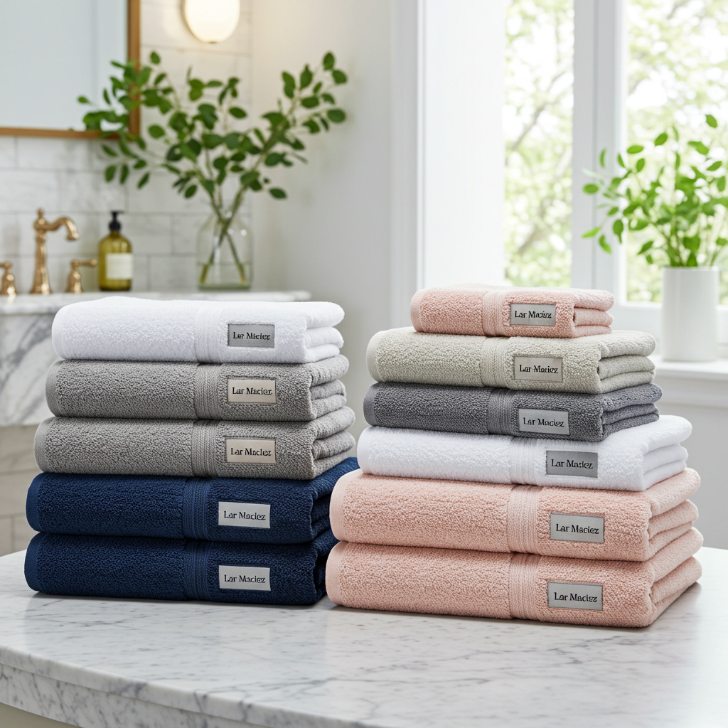Kit com 8 Toalhas de Banho Premium Lar Maciez – Conforto e Qualidade para o Seu Dia a Dia