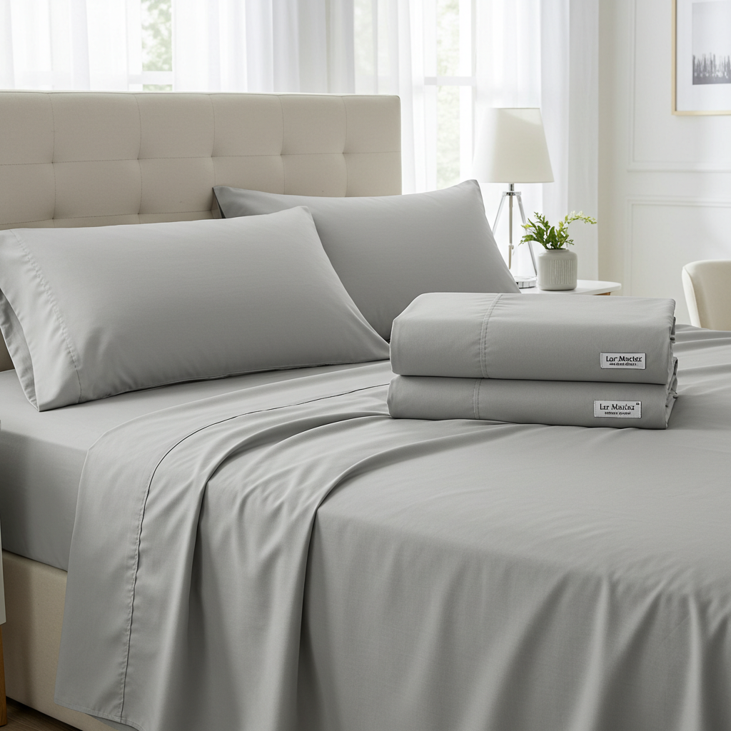 Jogo de Cama 200 Fios Lar Maciez – Algodão Premium com Toque Acetinado